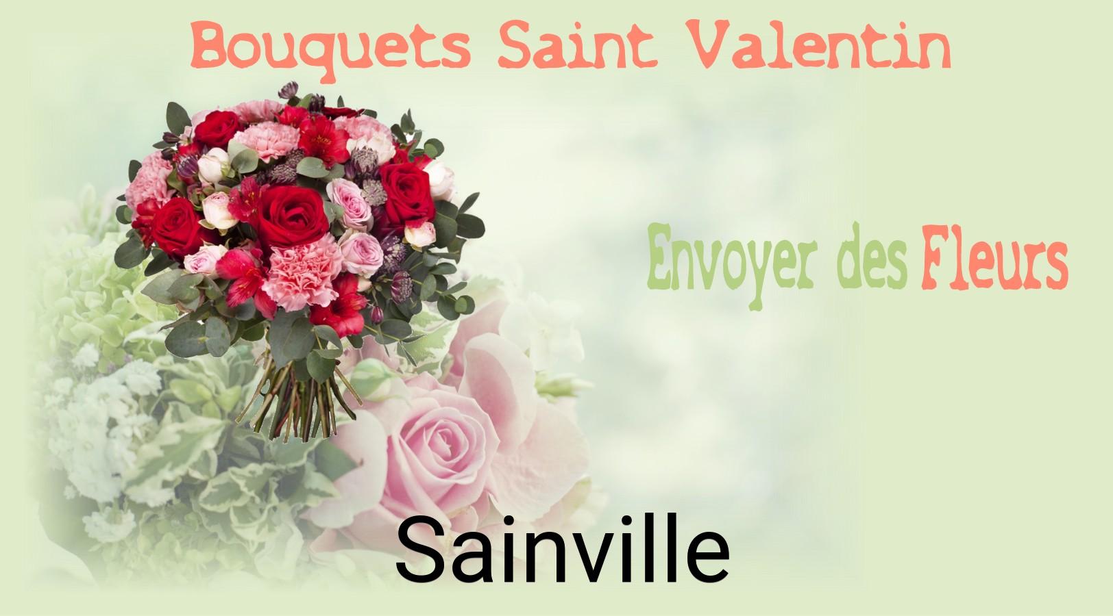 Roses de Saint-Valentin livrées à Sainville